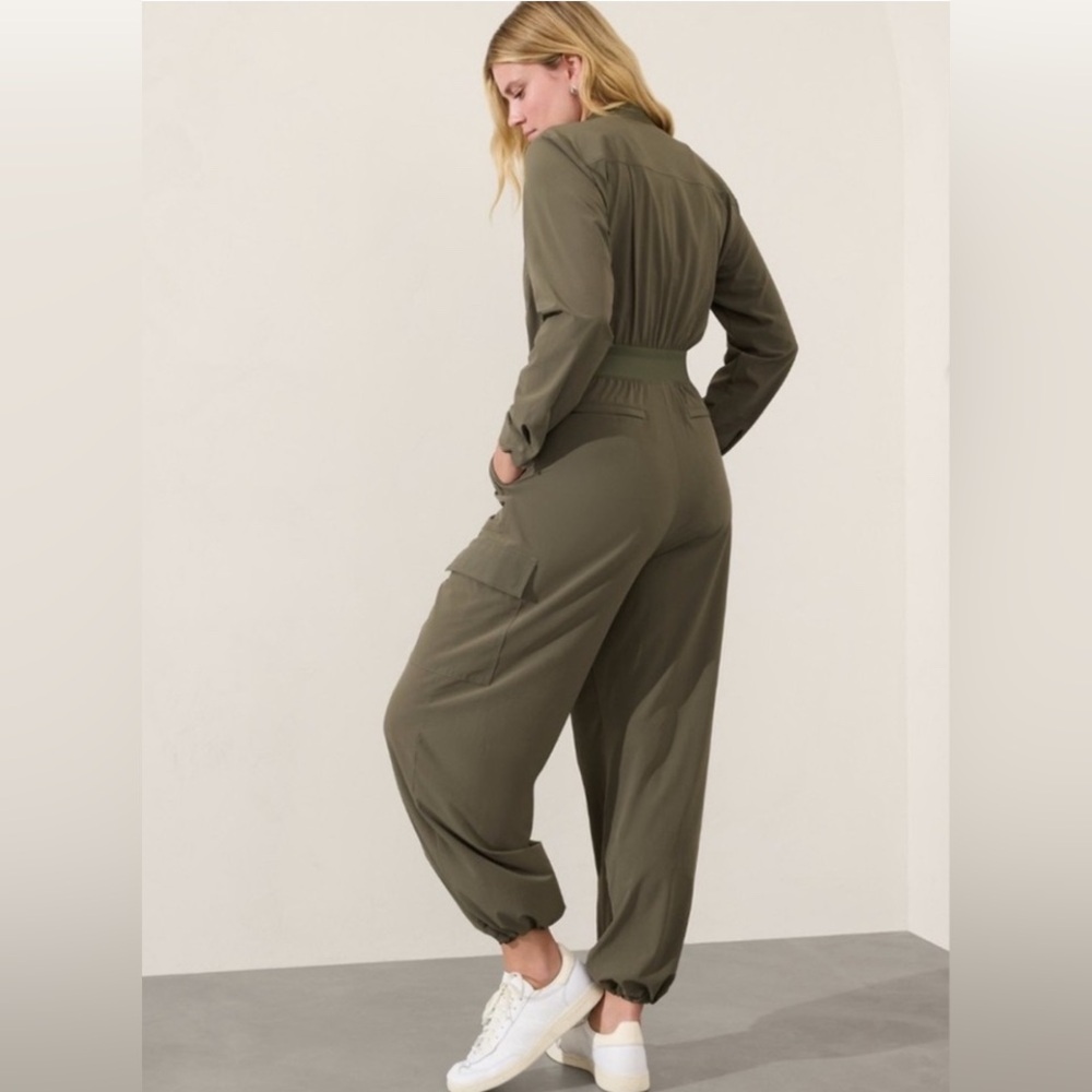 ATHLETA BROOKLYN LONG SLEEVE JUMPSUIT - Picture 14 of 15